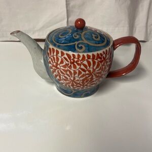 Handmade Japanese  teapot with steeping basket